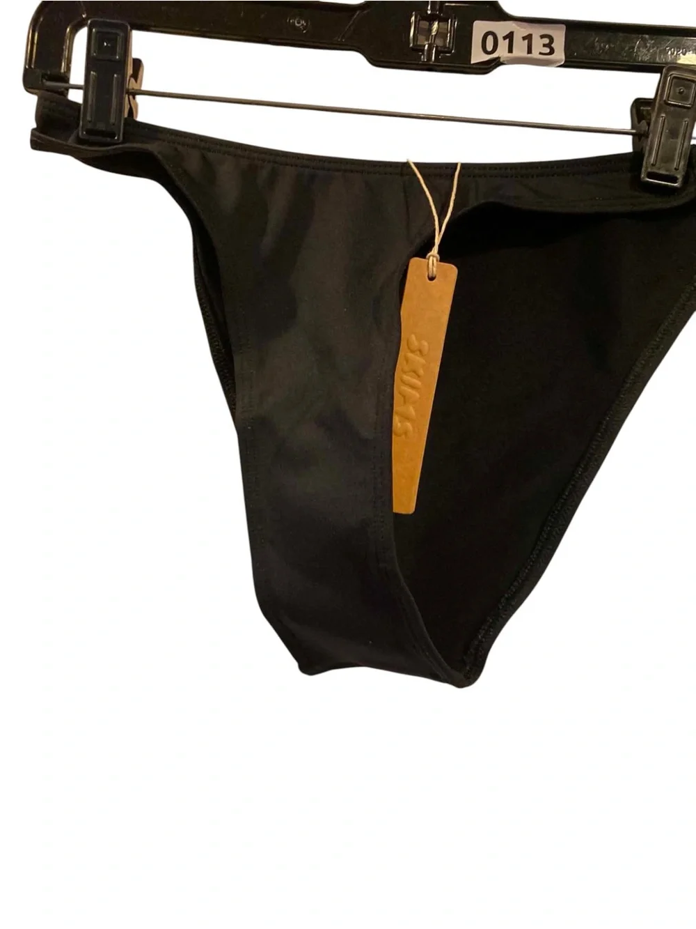 NWT Skims Classic Swim Bikini Bottom OBSIDIAN Size: XXS